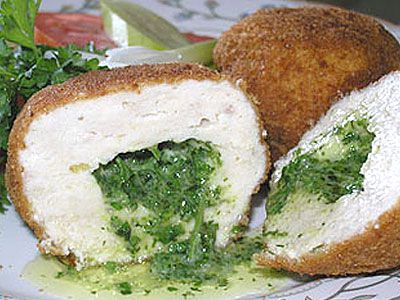 Куриные котлеты с начинкой Куриные котлеты с начинкой