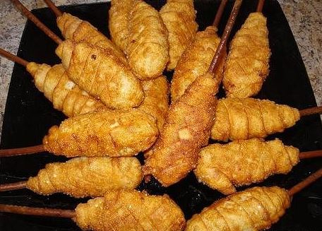 Куриные ножки с морковными палочками Куриные ножки с морковными палочками