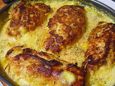 Куриные рулетики по-французски с грибами и сыром Куриные рулетики по-французски с грибами и сыром