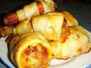 Куриный букетик - голень куриная в тесте Куриный букетик - голень куриная в тесте