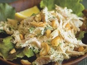 Куриный салат с кешью Куриный салат с кешью