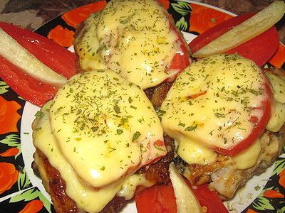 Курочка под вкусной шубкой Курочка под вкусной шубкой