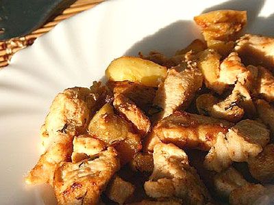 Курочка с яблоком Курочка с яблоком