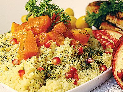 Кускус с тыквой Кускус с тыквой