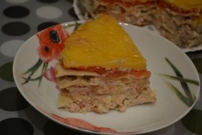 Лазанья с курицей и грибами в мультиварке Лазанья с курицей и грибами в мультиварке