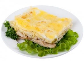 Лазанья с курицей и сельдереем Лазанья с курицей и сельдереем