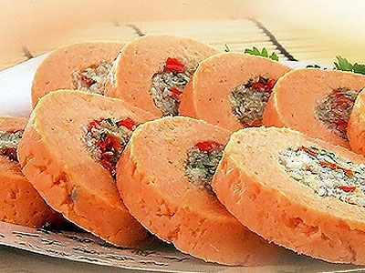 Лосось с начинкой Лосось с начинкой