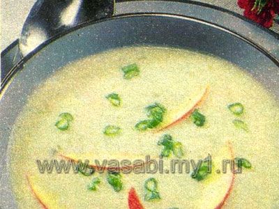 Луковый суп с яблоками Луковый суп с яблоками