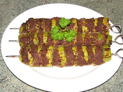 Люля-кебаб с кабачками в домашних условиях Люля-кебаб с кабачками в домашних условиях