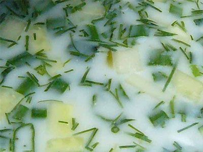Мацнабрдош - армянская окрошка Мацнабрдош - армянская окрошка