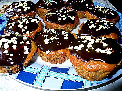 Маффины «Апельсиновые» постные Маффины «Апельсиновые» постные