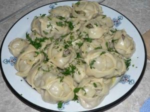 Манты с мясом и картошкой Манты с мясом и картошкой