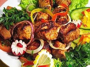 Маринованное мясо в зернах граната Маринованное мясо в зернах граната