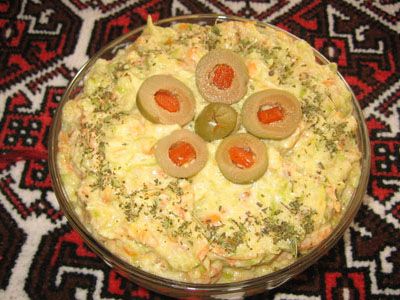 Морковно-кабачковый салат Морковно-кабачковый салат
