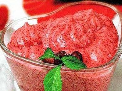Мусс из клюквы Мусс из клюквы