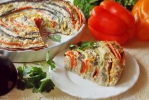 Мясо-овощная запеканка "Яркая" Мясо-овощная запеканка "Яркая"