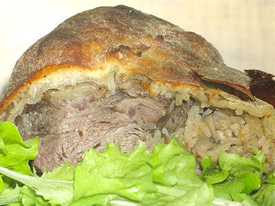 Мясо под шубкой (очень сытное блюдо) Мясо под шубкой (очень сытное блюдо)