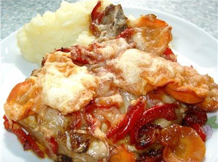 Мясо под шубой Мясо под шубой