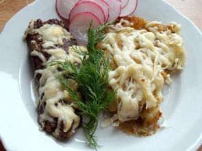 Мясо в картофельной шубке Мясо в картофельной шубке