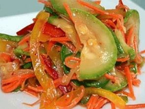 Настоящий рецепт кабачков по-корейски Настоящий рецепт кабачков по-корейски
