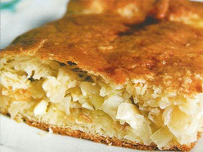 Нежный пирог с капустой Нежный пирог с капустой