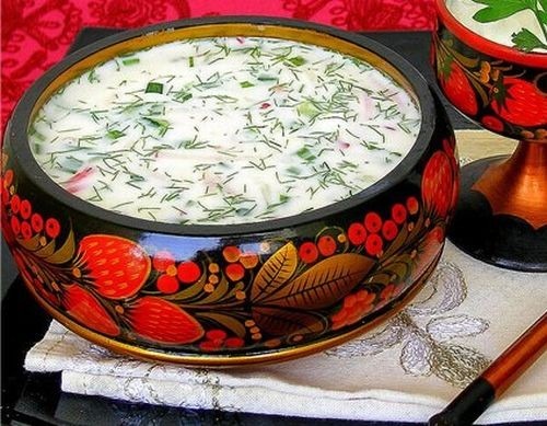 Окрошка домашняя Окрошка домашняя