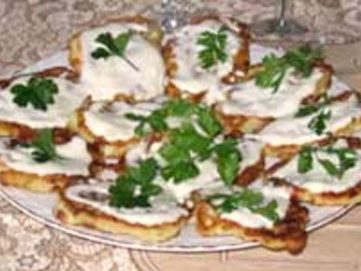 Оладьи из кабачков