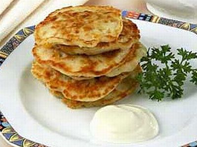 Оладьи из теста с сыром и кукурузой Оладьи из теста с сыром и кукурузой