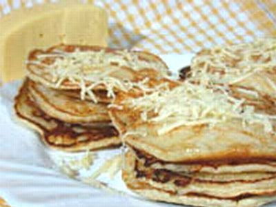 Оладьи из теста с сыром Оладьи из теста с сыром