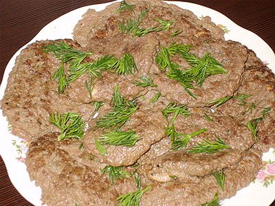 Оладушки из куриных сердечек Оладушки из куриных сердечек