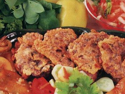 Отбивные из печени Отбивные из печени