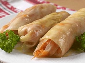 Овощные голубцы по-корейски Овощные голубцы по-корейски