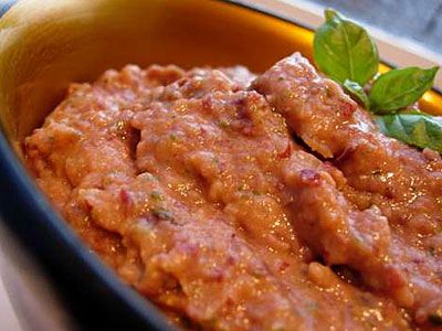 Паштет из красной фасоли с луком Паштет из красной фасоли с луком