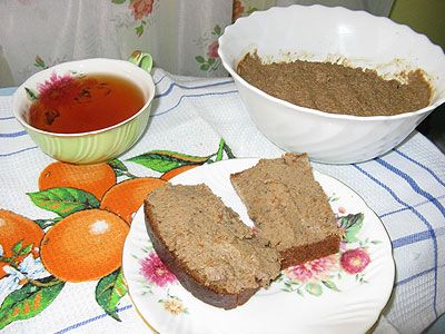 Паштет из печенки Паштет из печенки