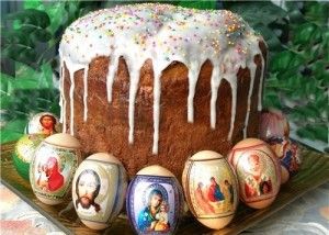 Пасхальный кулич на желтках Пасхальный кулич на желтках