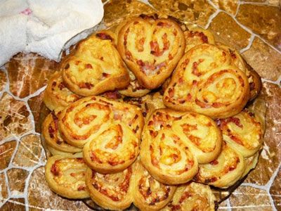 Печенье с ветчиной Печенье с ветчиной