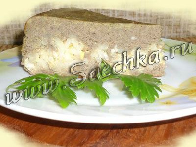 Печеночный пирог Печеночный пирог