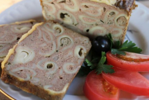Печёночный кекс с макаронами Печёночный кекс с макаронами