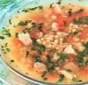 Перловый суп по-шотландски Перловый суп по-шотландски