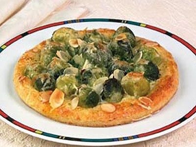Пицца с брюссельской капустой Пицца с брюссельской капустой
