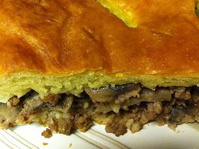 Пирог из индейки Пирог из индейки