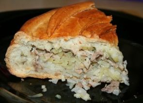 Пирог с курицей и рисом Пирог с курицей и рисом