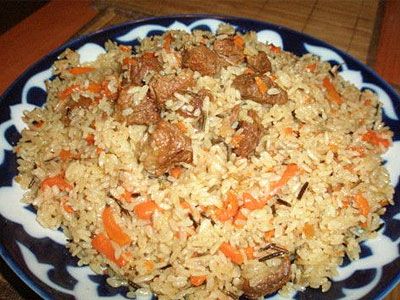 Плов из дикого риса Плов из дикого риса