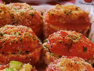 Помидоры с пряной сухарной корочкой Помидоры с пряной сухарной корочкой
