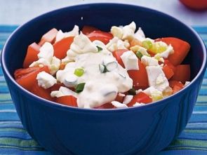 Помидоры с соусом из редьки Помидоры с соусом из редьки