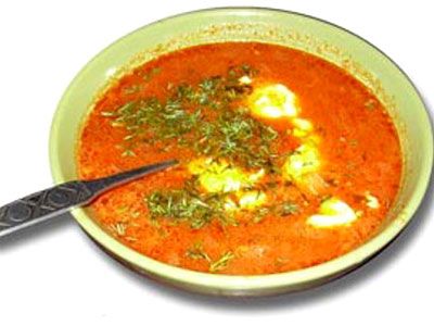 Постный борщ Постный борщ