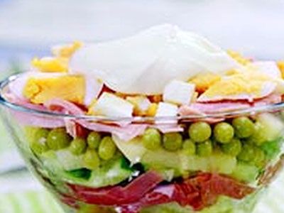 Праздничный картофельный салат Праздничный картофельный салат