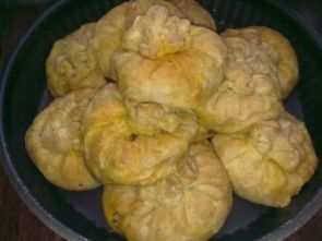 "Мешочки" с курицей и овощами "Мешочки" с курицей и овощами