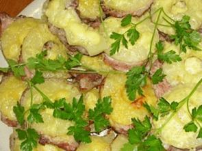 Рецепт свиных отбивных с ананасом и сыром Рецепт свиных отбивных с ананасом и сыром