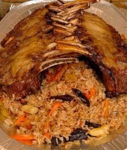 Рис с корейкой ягненка Рис с корейкой ягненка